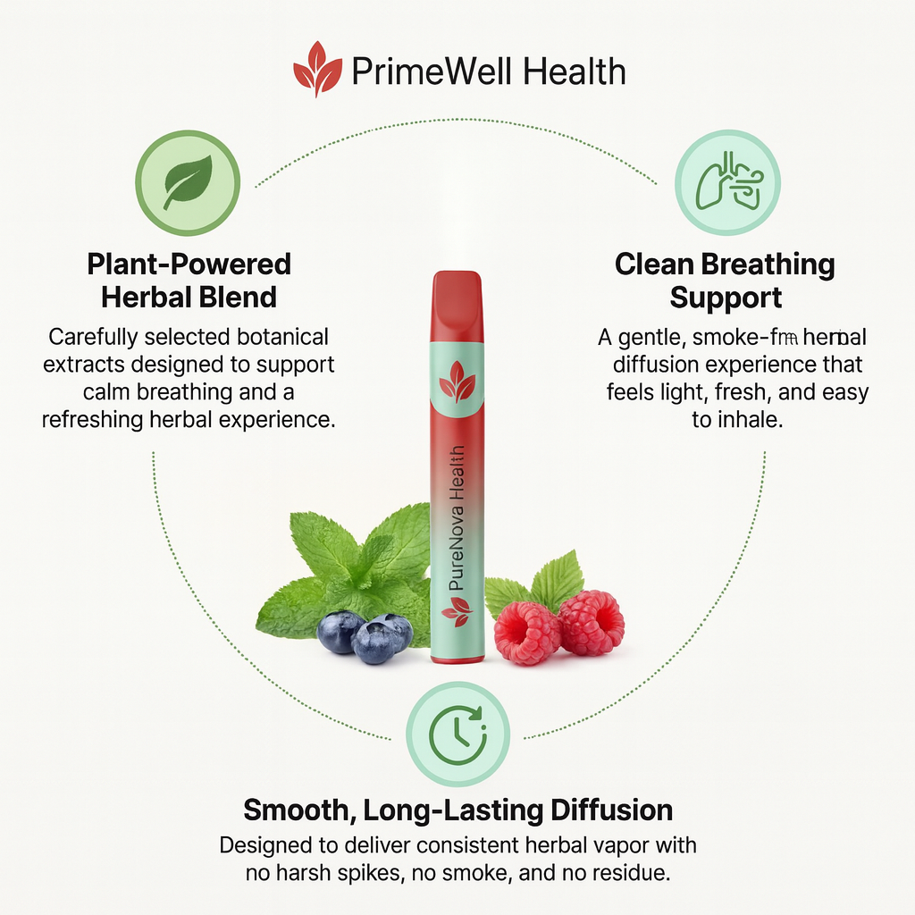 Primewell Health Herbal Diffusion Pen